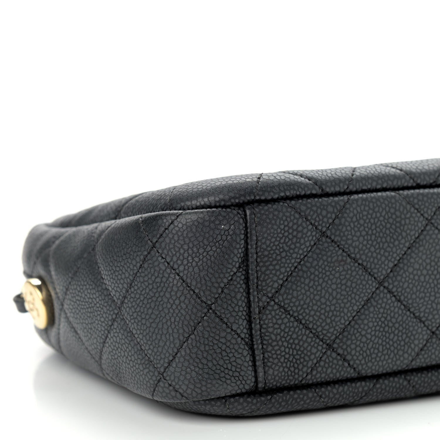 Chanel Iridescent Caviar Quilted Small Coco Tassel Camera Case Black 9 of 11