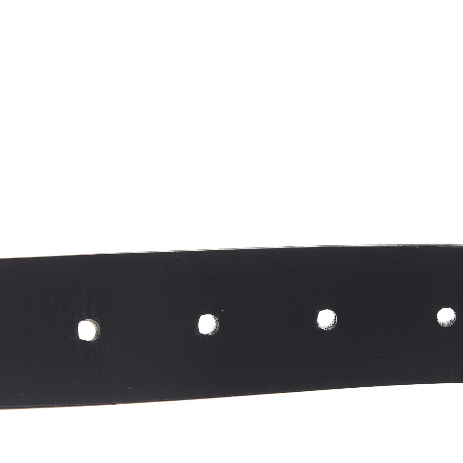 Louis Vuitton Calfskin 30mm Neogram LV Belt 90 36 Black 6 of 9