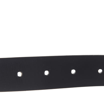 Louis Vuitton Calfskin 30mm Neogram LV Belt 90 36 Black 6 of 9