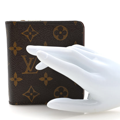 Louis Vuitton Monogram Compact Zippe Zipped Wallet 2 of 6