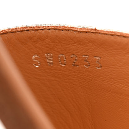 Louis Vuitton Monoglam Lock It Flat Mule 39 Gold 8 of 9