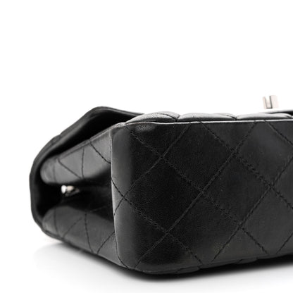 Chanel Lambskin Quilted Mini Rectangular Flap Black 9 of 11