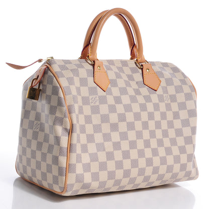 Louis Vuitton Damier Azur Speedy 30 3 of 8