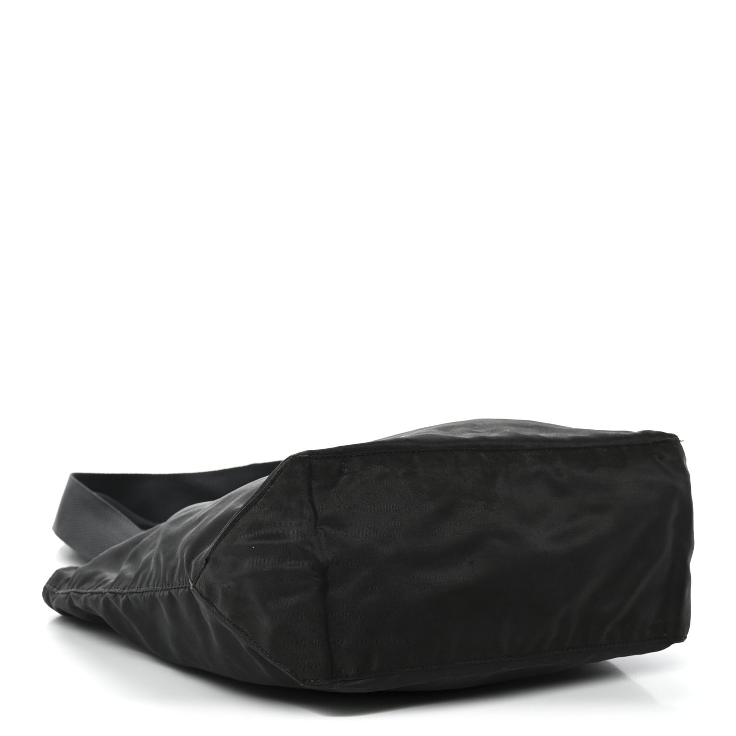 Tessuto Nylon Triangle Tote Mimetico Black