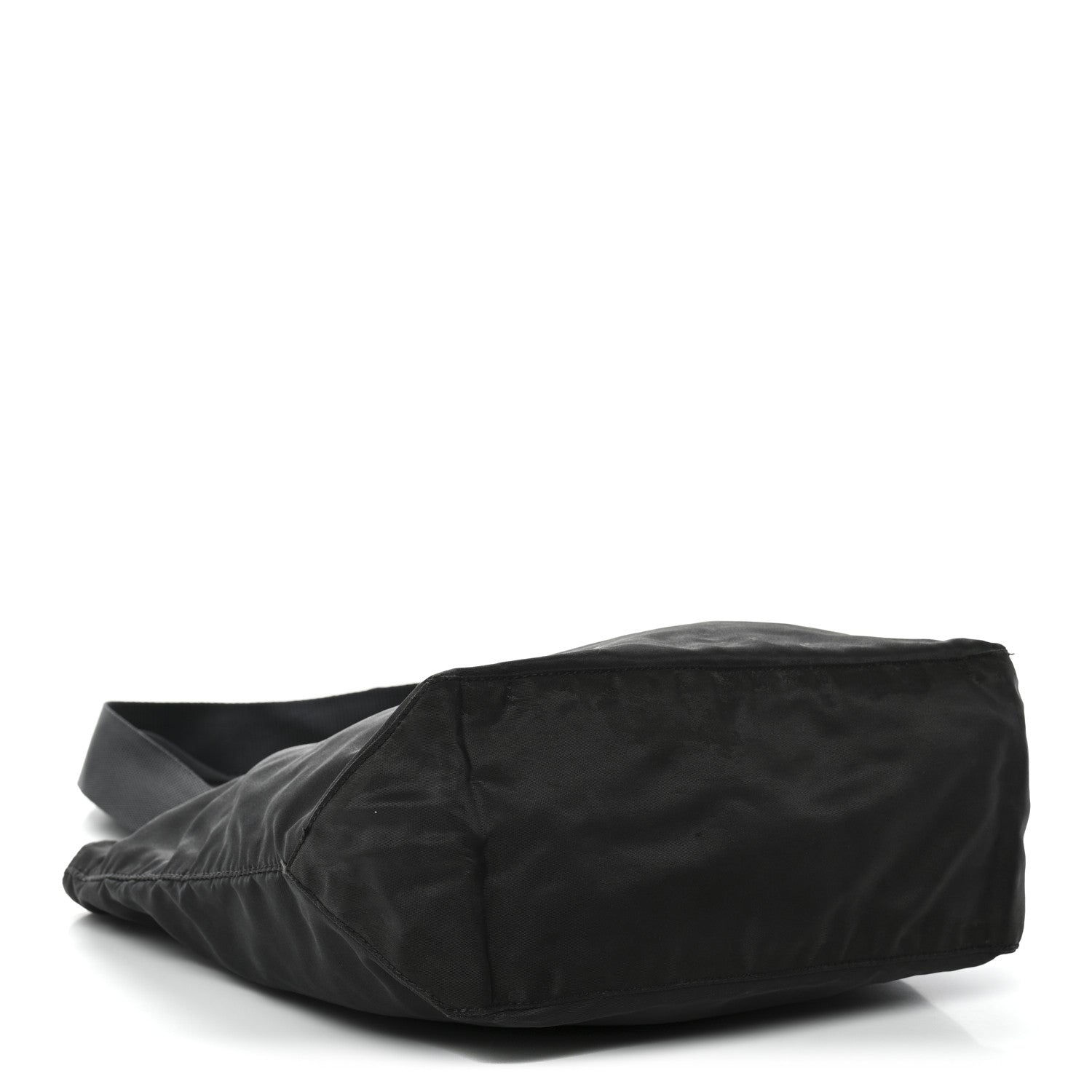 Prada Tessuto Nylon Triangle Tote Mimetico Black 4 of 13
