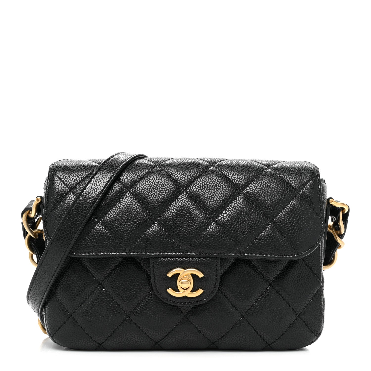 Chanel Caviar Quilted Small Chain Flap Black 1 of 11