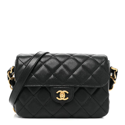 Chanel Caviar Quilted Small Chain Flap Black 1 of 11