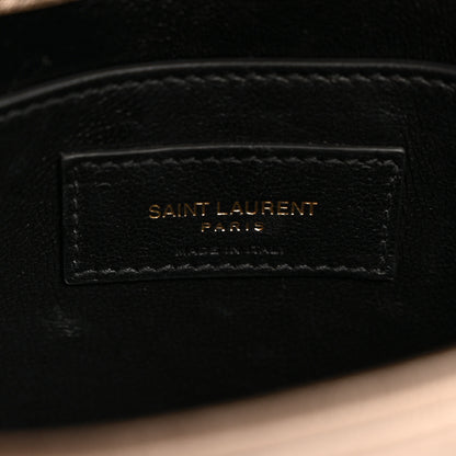 Saint Laurent Lambskin Quilted Le 57 Diamond Shoulder Bag Piombo 6 of 10