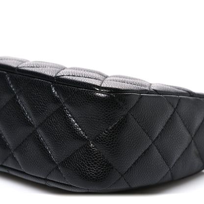 Chanel Caviar Quilted Purse With Chain Black 10 of 10