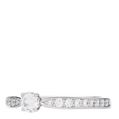 Tiffany Platinum Diamond .20ct Round Brilliant Harmony Engagement Ring 52 6 3 of 6