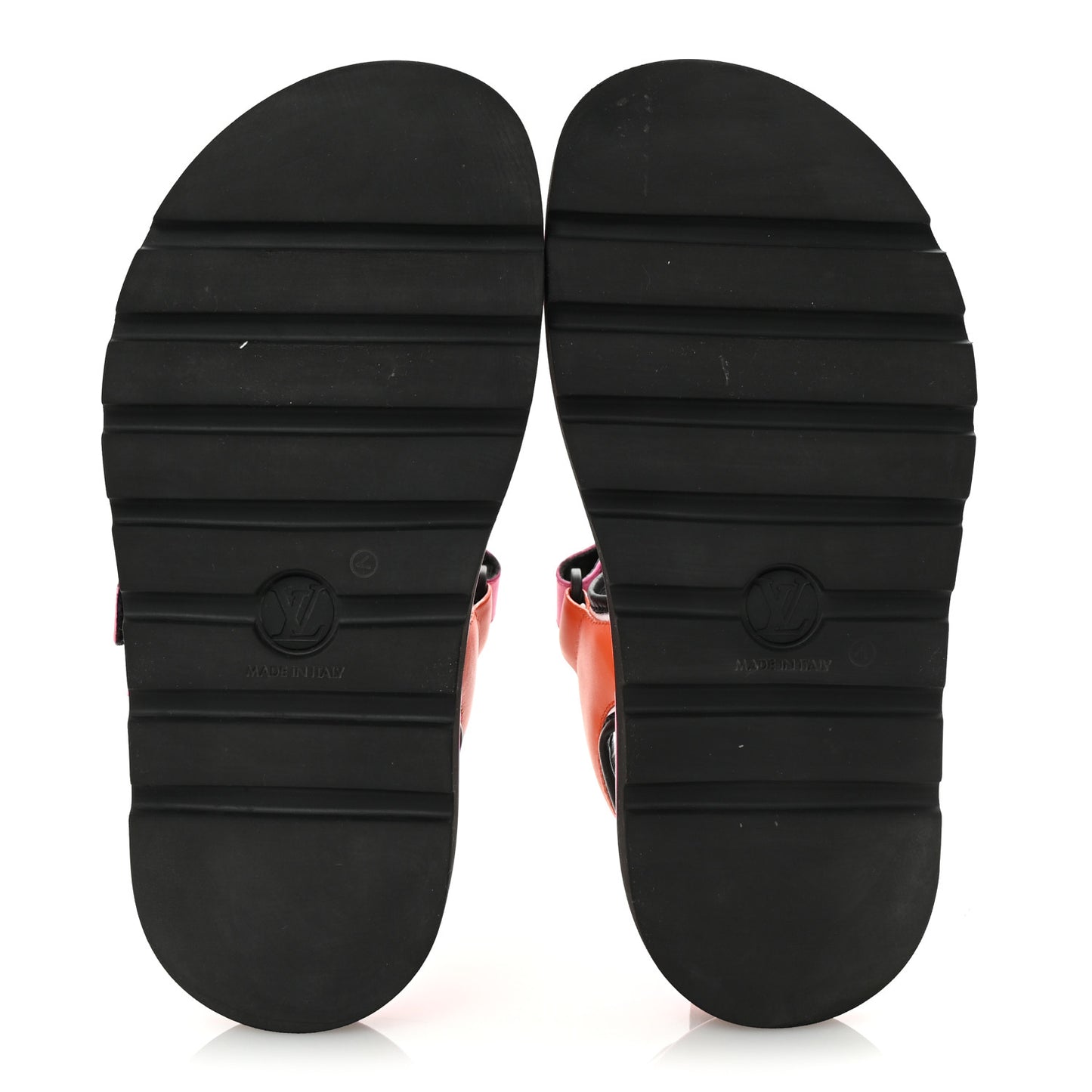 Calfskin Pool Pillow Flat Comfort Sandals 39 Rose Pop Pink