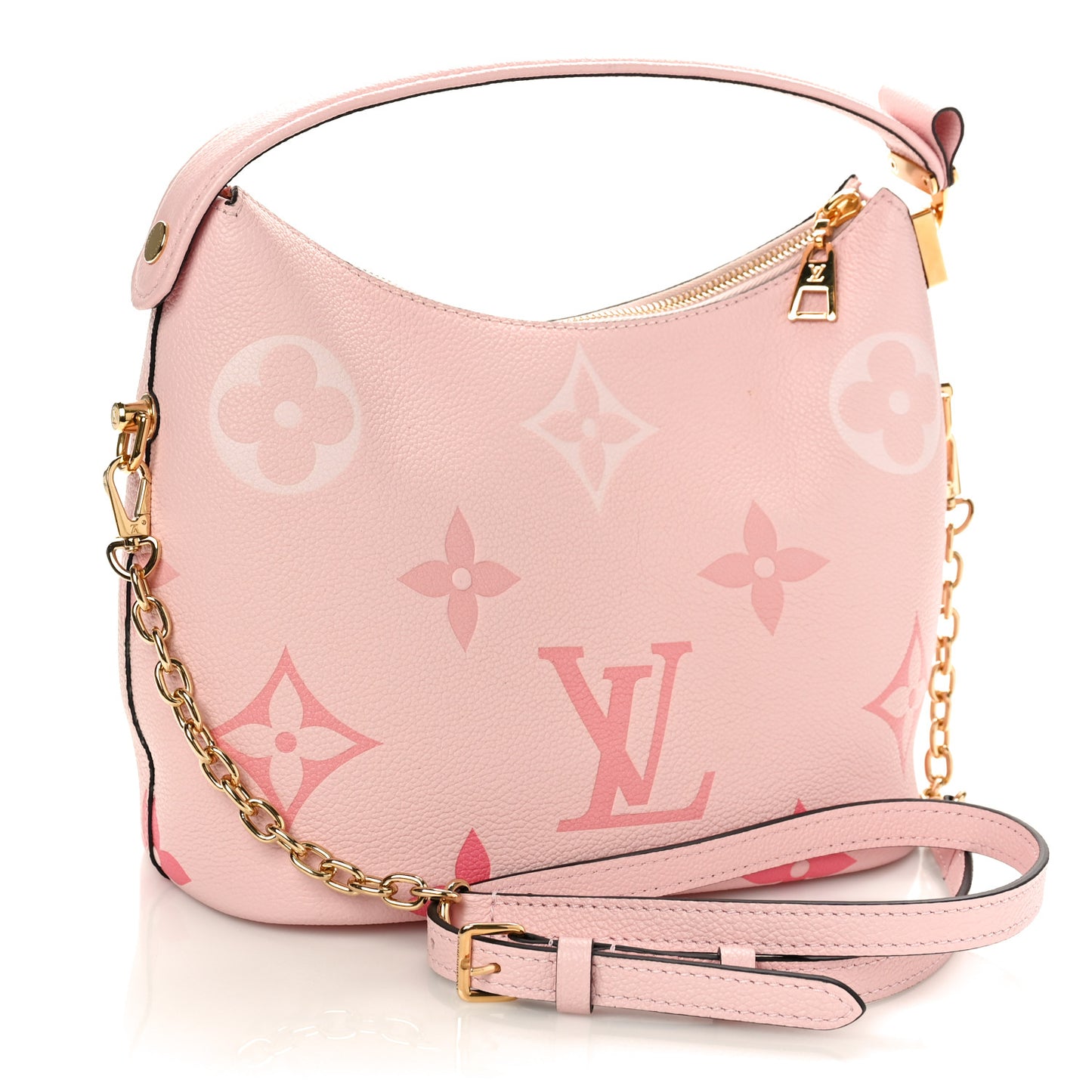 Empreinte Monogram Giant By The Pool Marshmallow Hobo PM Bouton De Rose