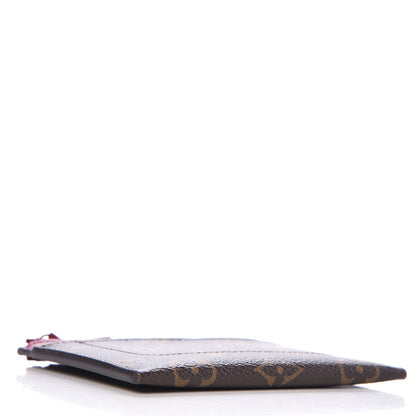 Louis Vuitton Monogram Zipped Card Holder Fuchsia 4 of 6