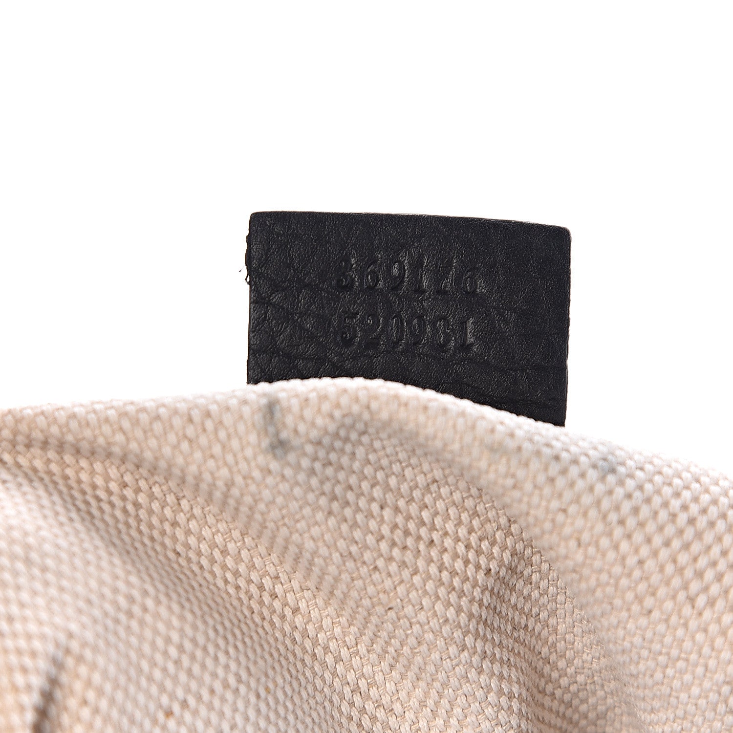 Gucci Pebbled Calfskin Small Soho Top Handle Bag Black 6 of 14
