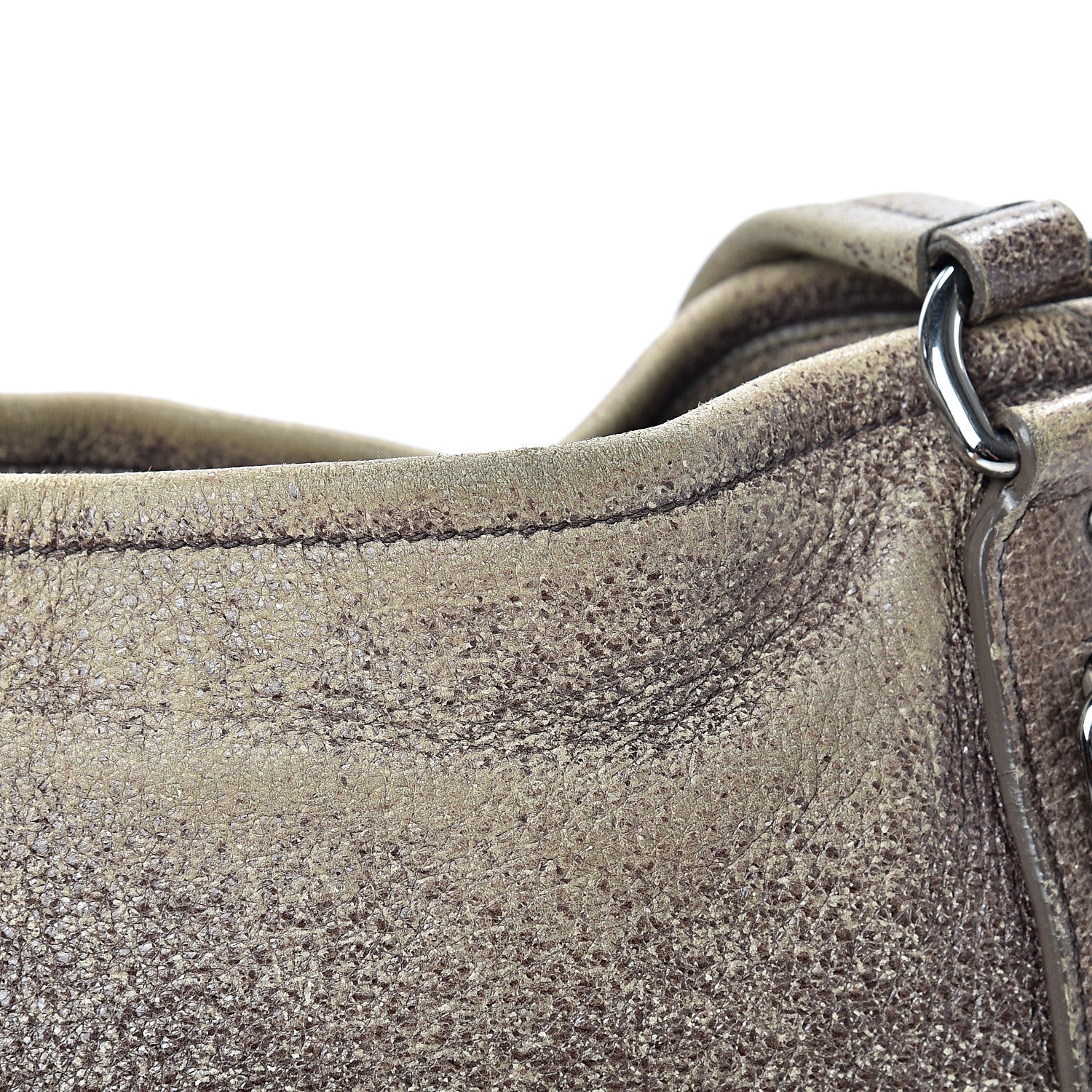 Prada Cervo Zippers Hobo Brown 15 of 18