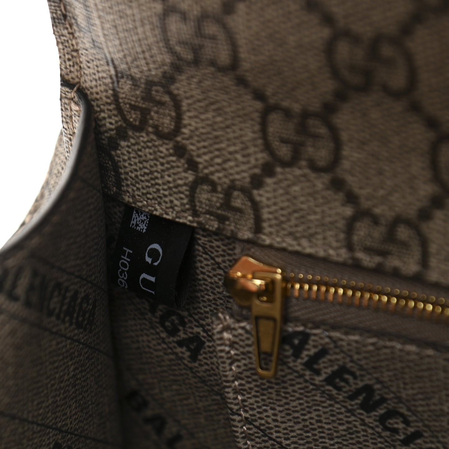 X GUCCI GG Supreme Monogram Small Hourglass Top Handle Bag Beige Ebony