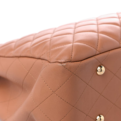 Chanel Caviar Quilted Large Shopping Tote Dark Beige 8 of 14