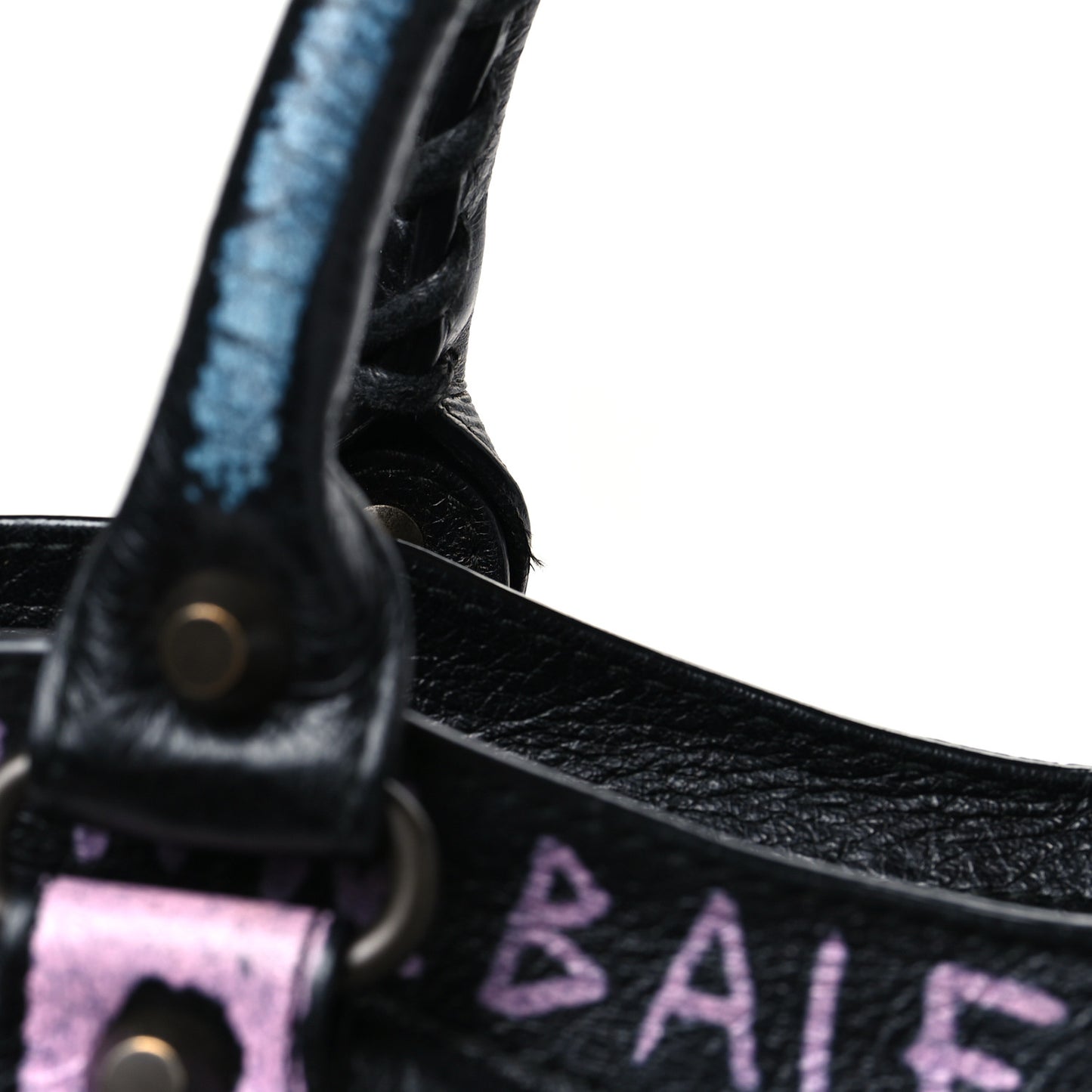 Agneau Graffiti All Over Classic Hardware City Black Multicolor