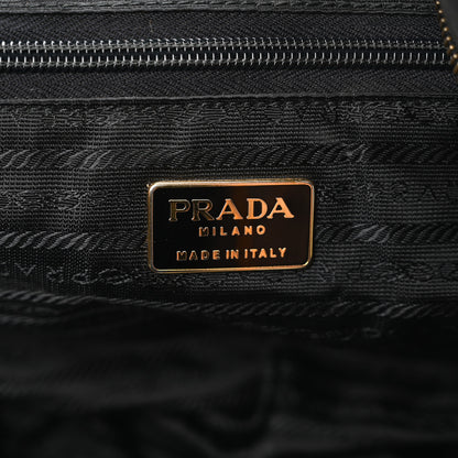 Prada Nylon Tessuto Quilted Shoulder Bag Black 6 of 9