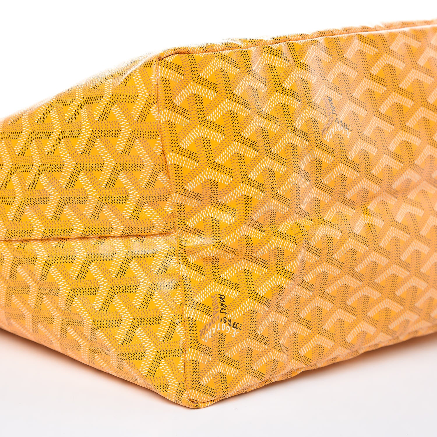 Goyard Goyardine Saint Louis GM Yellow 10 of 13
