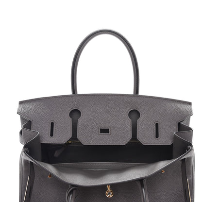Hermes Togo Birkin 30 Etain 8 of 26