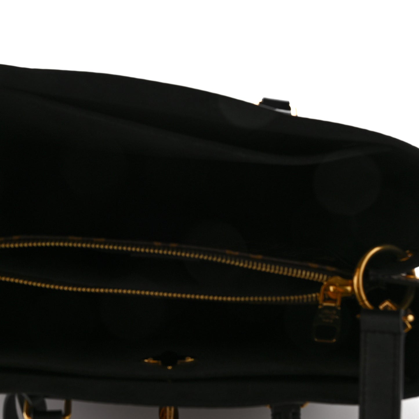 Monogram Flower Tote Black