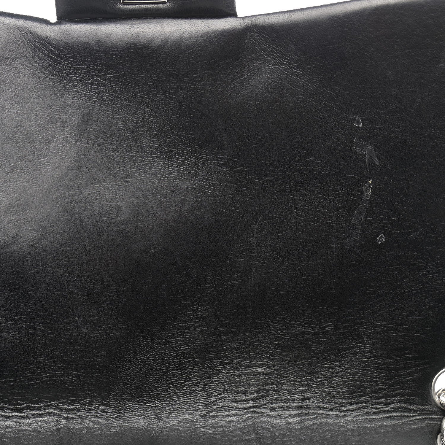 Chanel Lambskin Quilted Maxi Single Flap Black 14 of 14