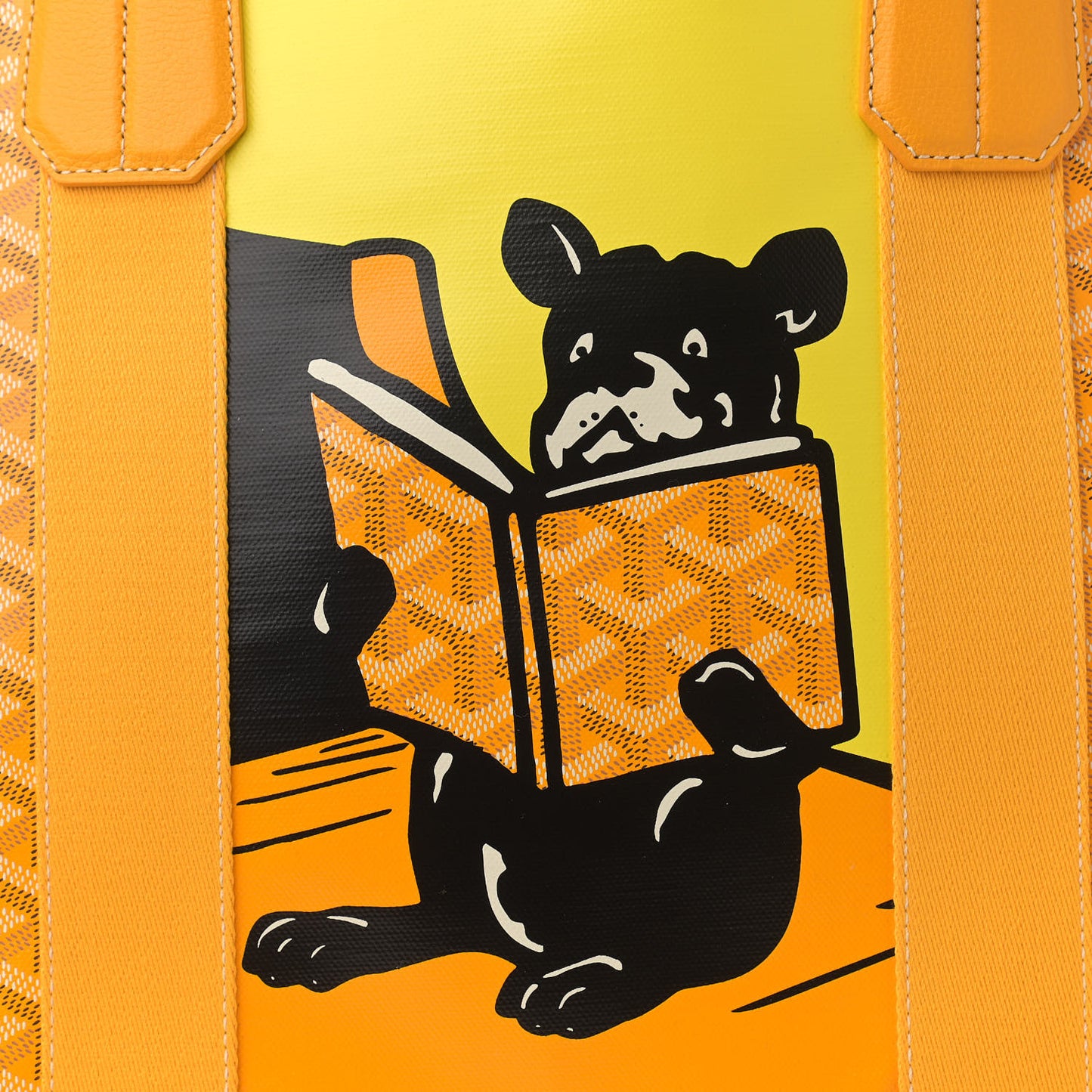 Goyardine Villette Tote Yellow