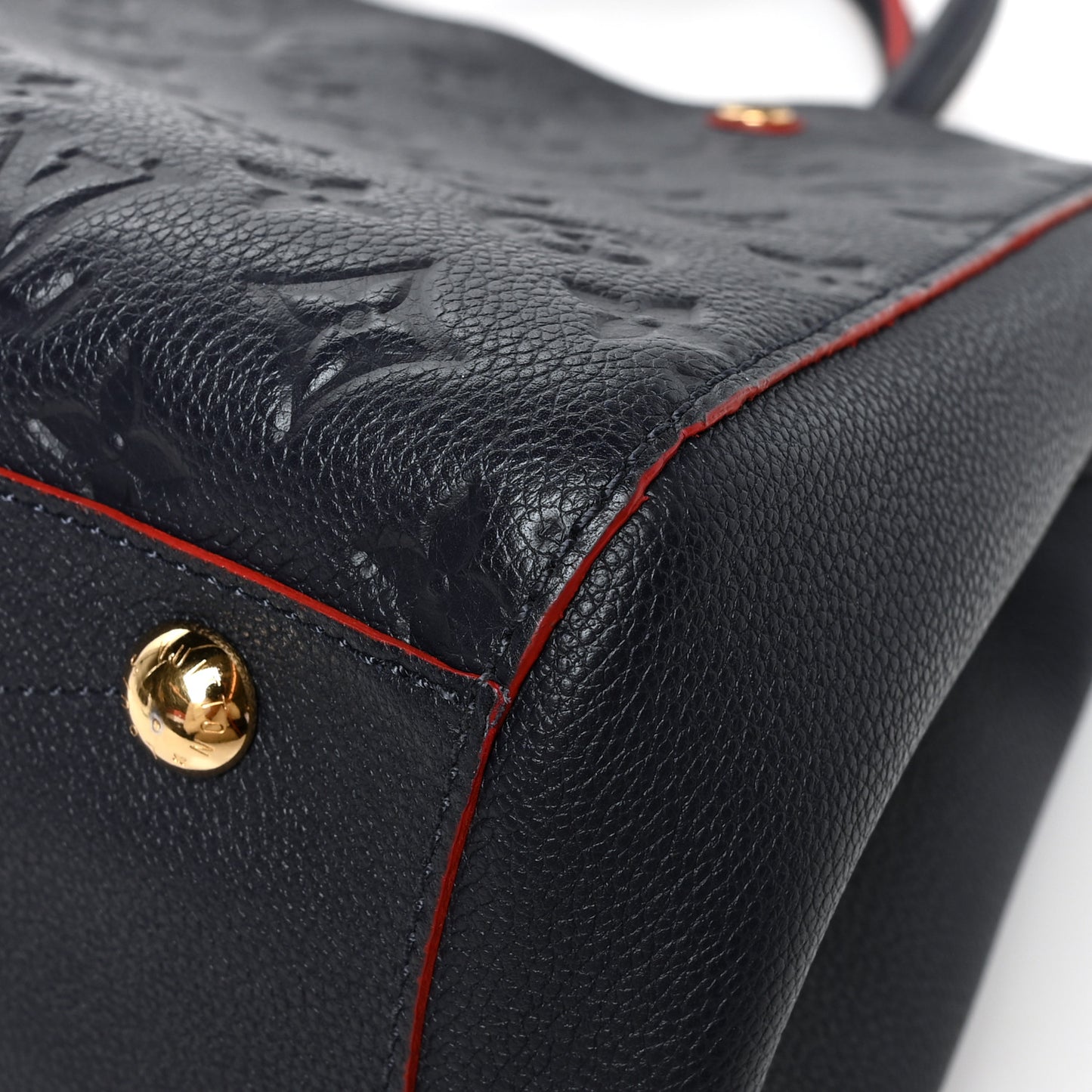 Empreinte Montaigne MM Marine Rouge