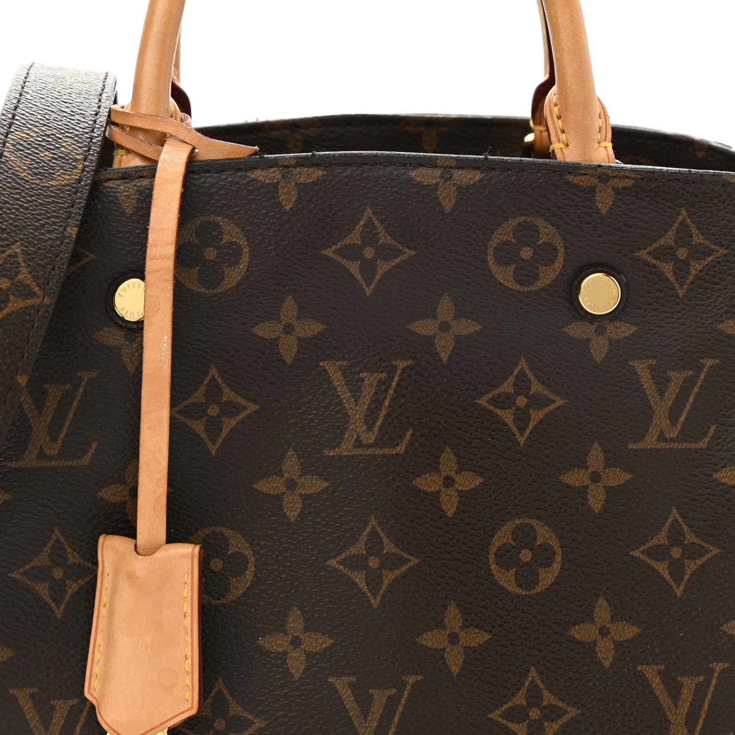 Louis Vuitton Monogram Montaigne BB 8 of 14