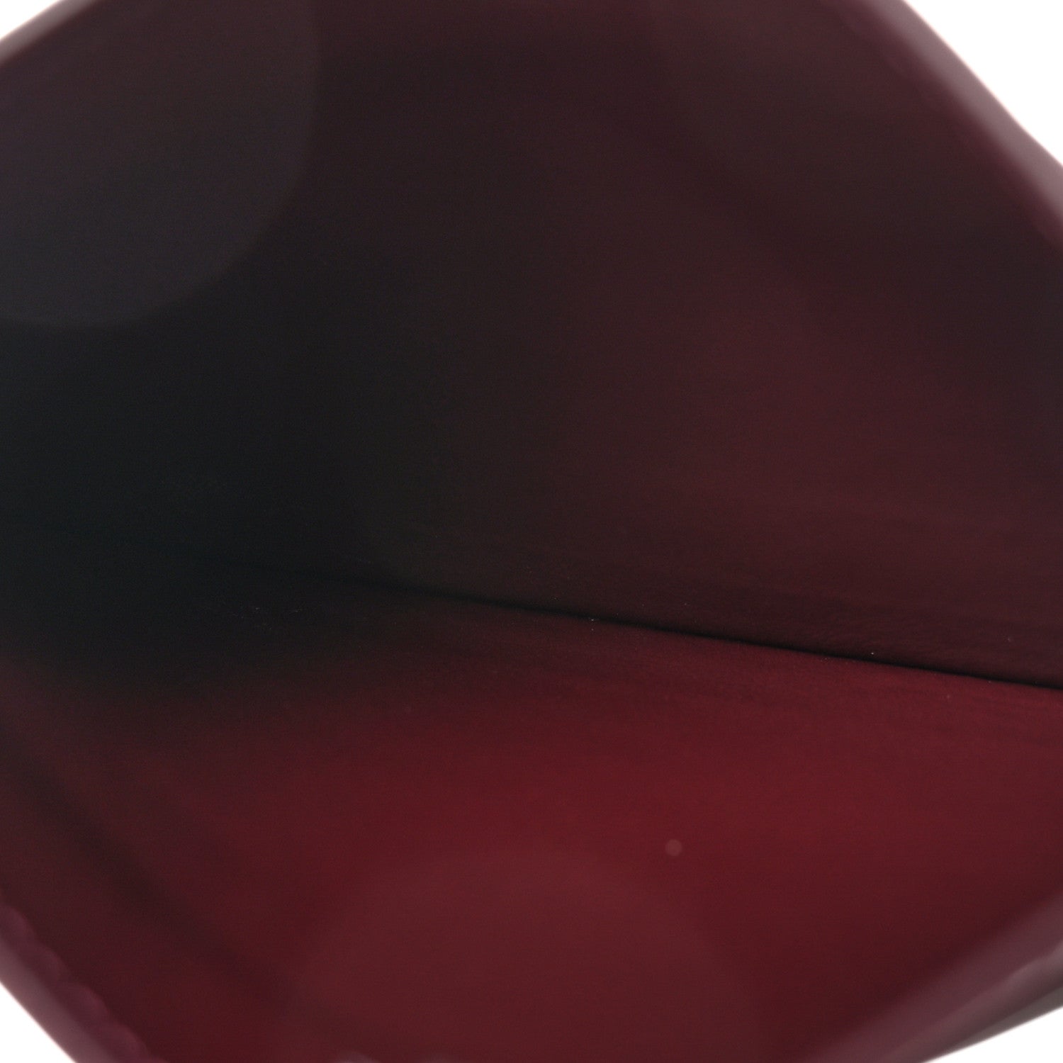 Celine Shiny Calfskin Triomphe Card Holder Deep Burgundy 5 of 8