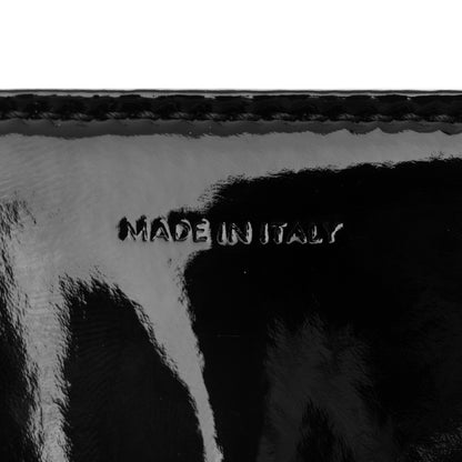 Celine Patent Calfskin Small 16 Top Handle Bag Black 7 of 11