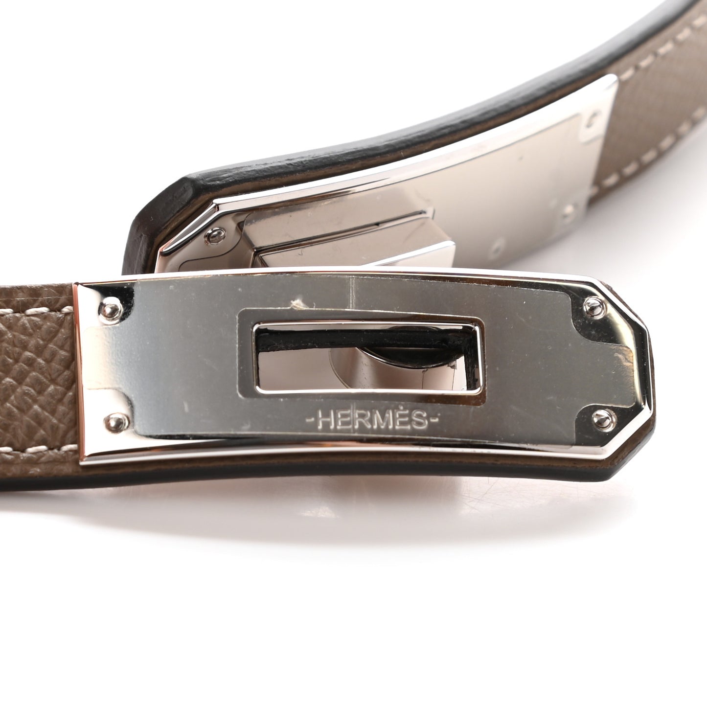 Epsom Kelly Belt Etoupe