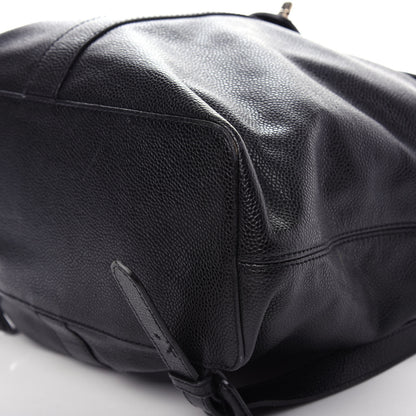 Chanel Caviar CC Backpack Black 8 of 8