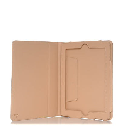 Chanel Caviar Quilted iPad Case Light Beige 5 of 8