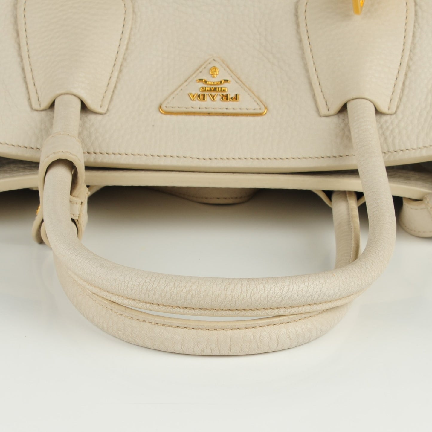 Vitello Daino Shopping Tote Talco