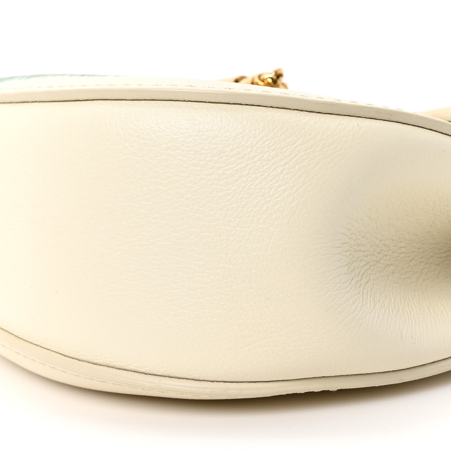 Calfskin Printed Mini Drew Bi-Color Shoulder Bag Light Multicolor