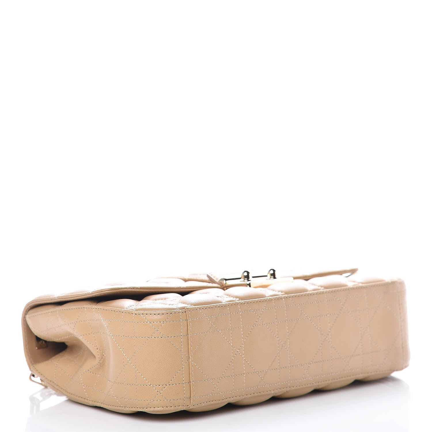 Christian Dior Lambskin Cannage Medium Miss Dior Flap Beige 4 of 11