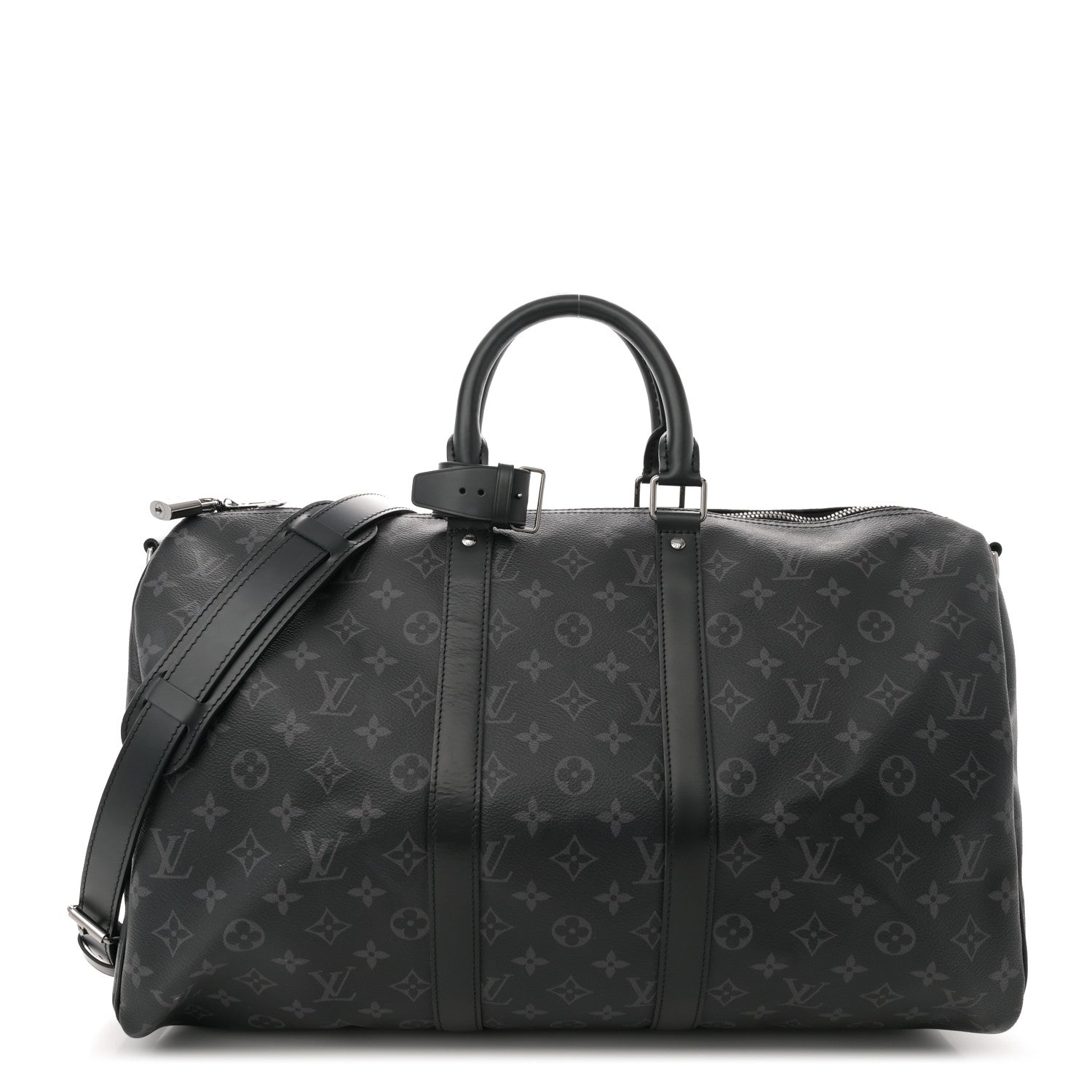 Louis Vuitton Monogram Eclipse Keepall Bandouliere 45 1 of 11