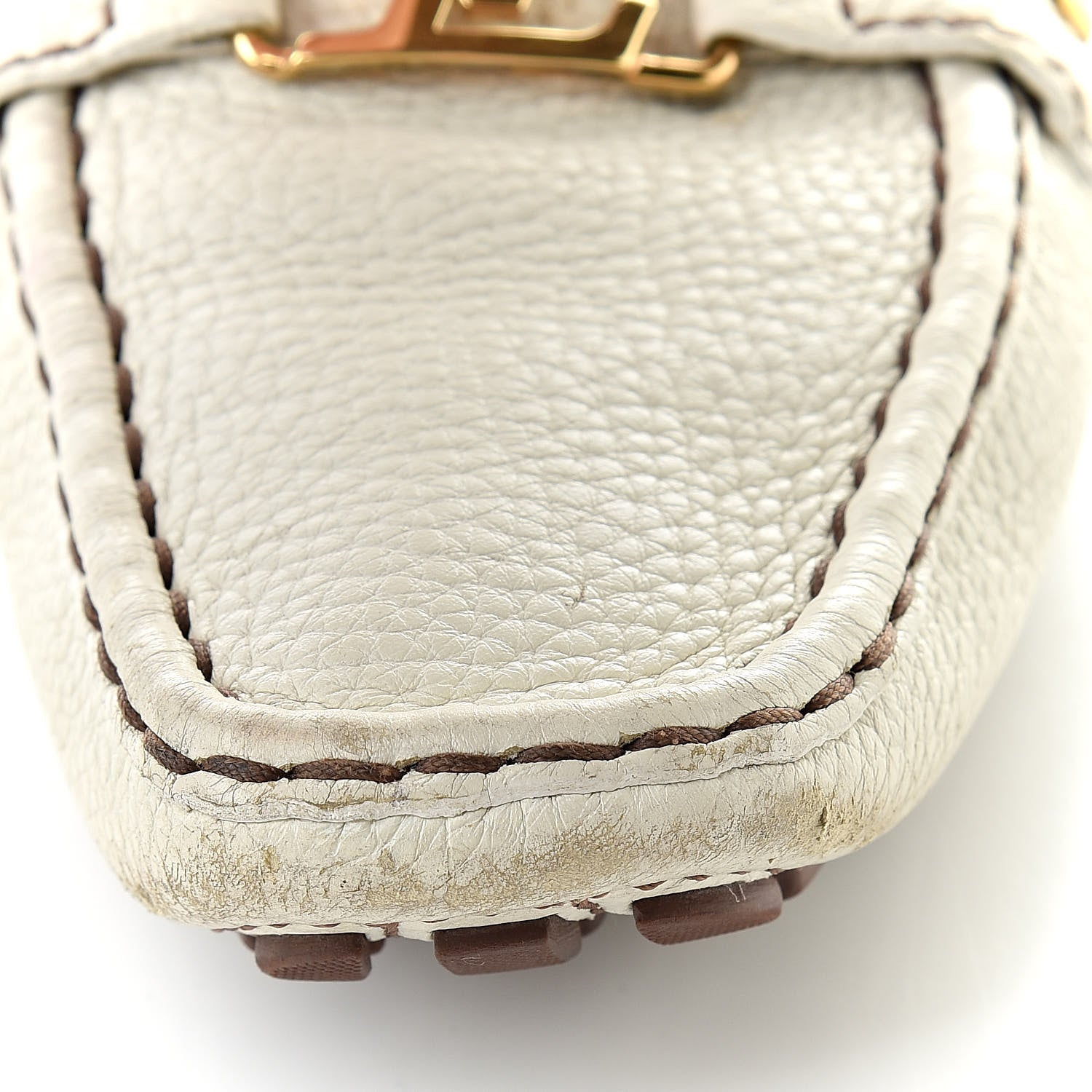 Louis Vuitton Calfskin Monte Carlo Moccasin Loafers 41 Ivory 11 of 22