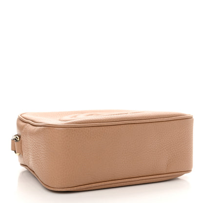 Gucci Pebbled Calfskin Small Soho Disco Bag Camelia 4 of 15