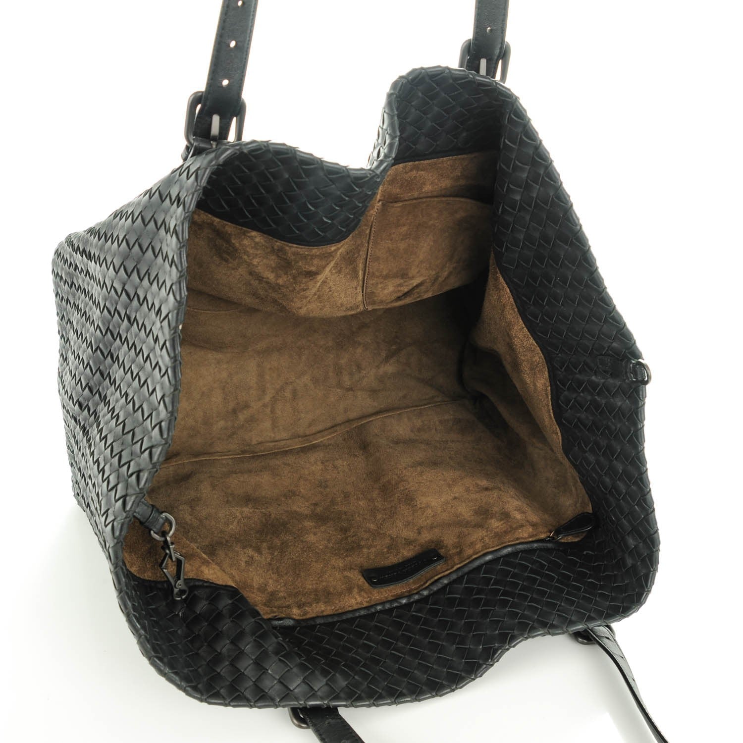 Bottega Veneta Nappa Intrecciato Large Seamless Tote Nero Black 5 of 8