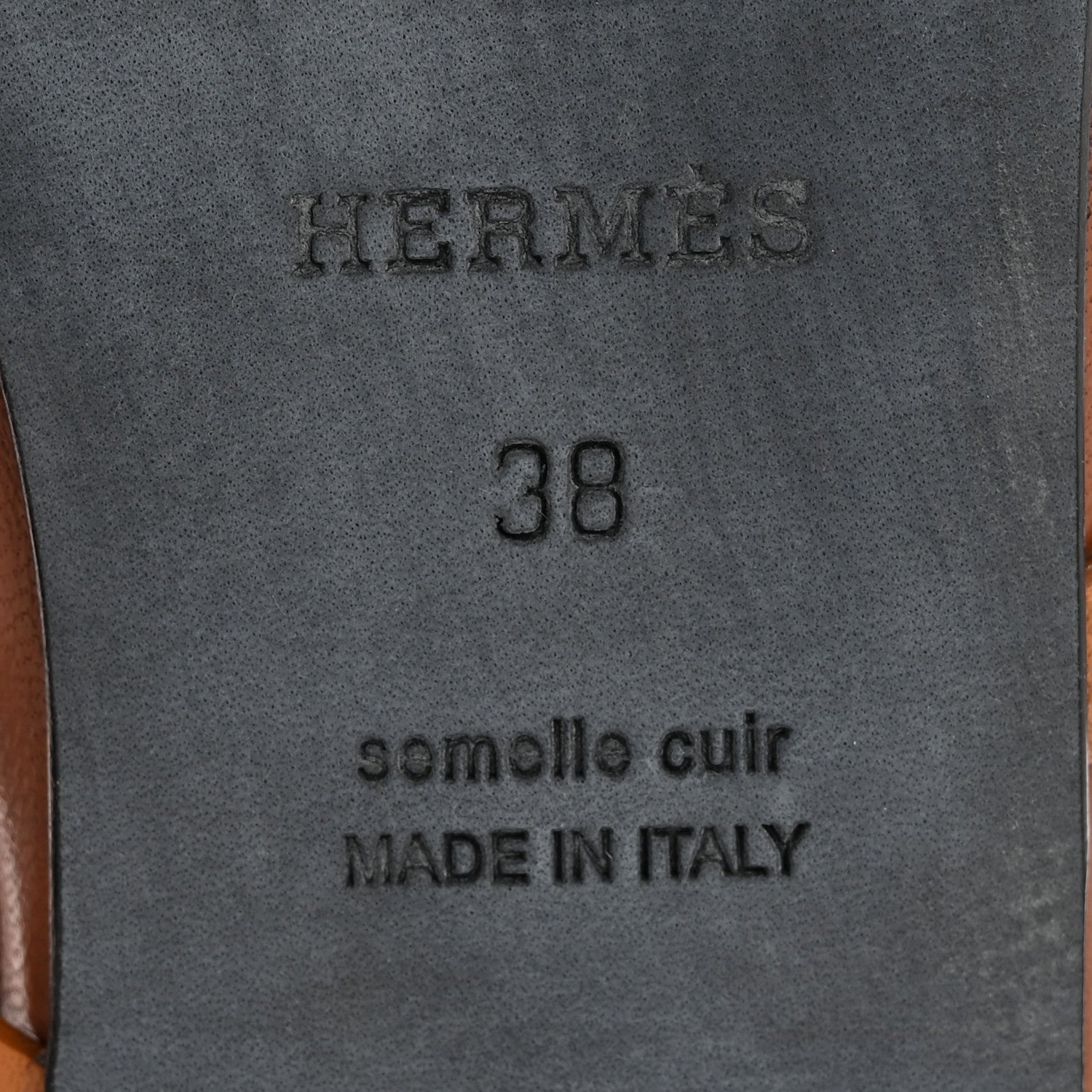 Hermes Nappa Calfskin Jolly Ballerina Flats 38 Gold Naturel 7 of 10