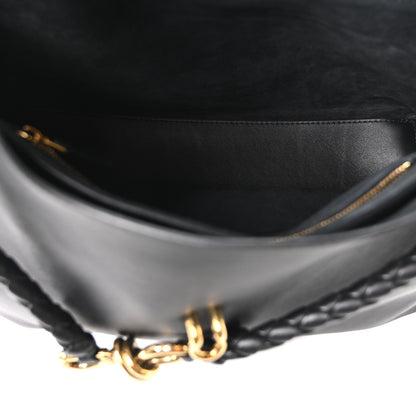 Bottega Veneta Silky Calfskin Medium Ciao Ciao Black 5 of 10