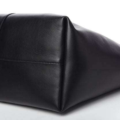 Versace Calfskin Baroque Scarf Tote Black 8 of 9