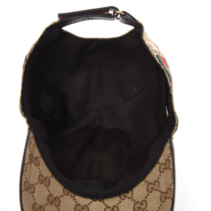 Gucci Monogram Web Baseball Hat L Beige Cocoa 4 of 6