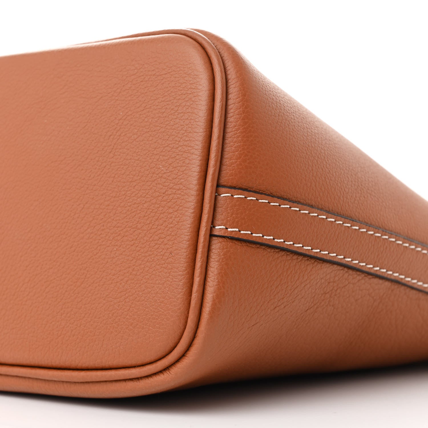 Louis Vuitton Calfskin Lock and Walk Bucket Cognac 10 of 10