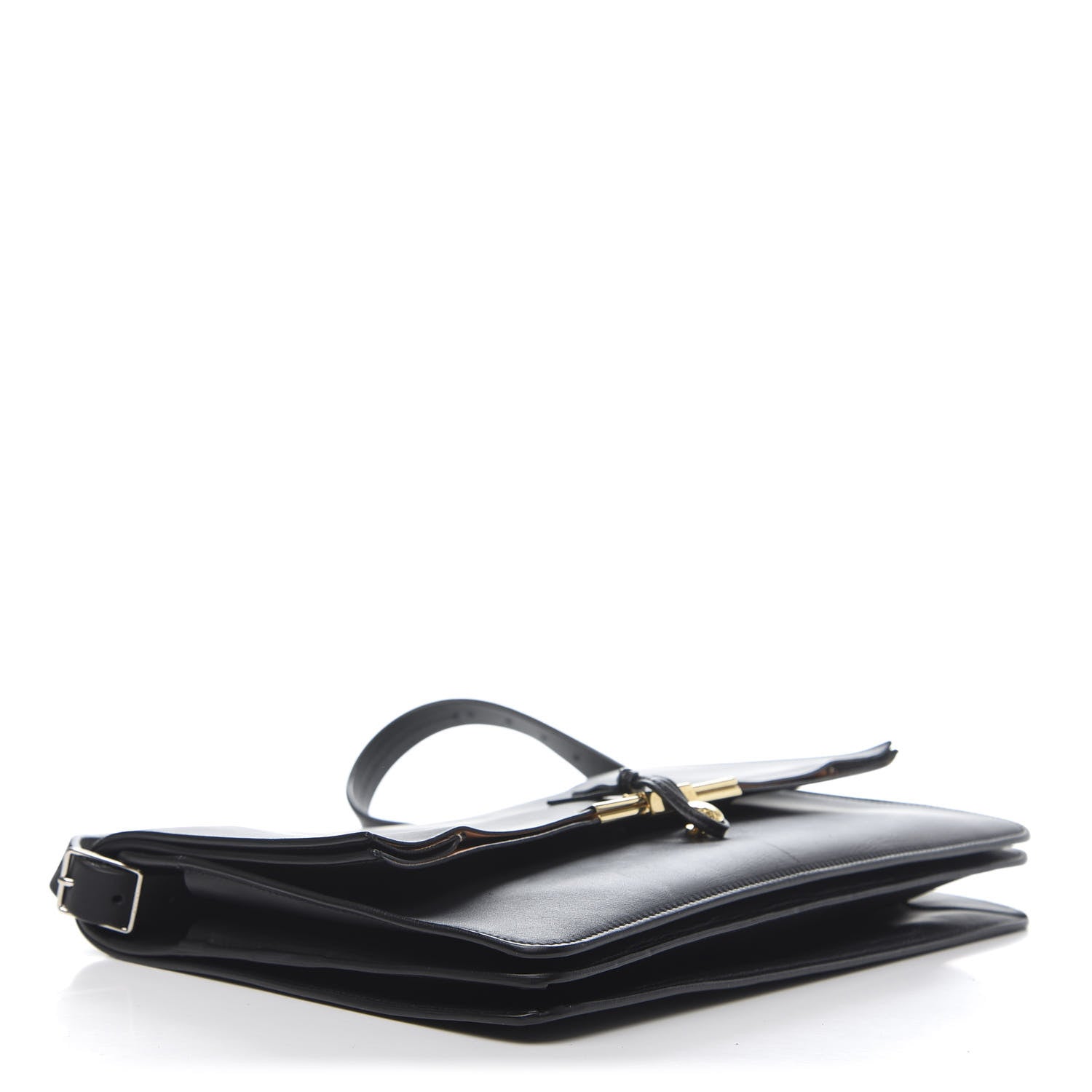 Celine Calfskin Blade Flap Black 4 of 13