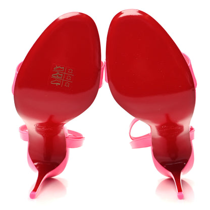 Christian Louboutin Patent Loubigirl 100 Sandals 40 Poupidou 5 of 7