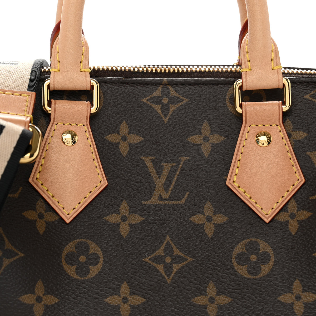 Monogram Speedy Bandouliere 20 Black